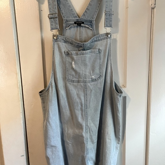 Sold on Curtsy—Wild Fable Denim Overall Dress - Picture 1 of 5